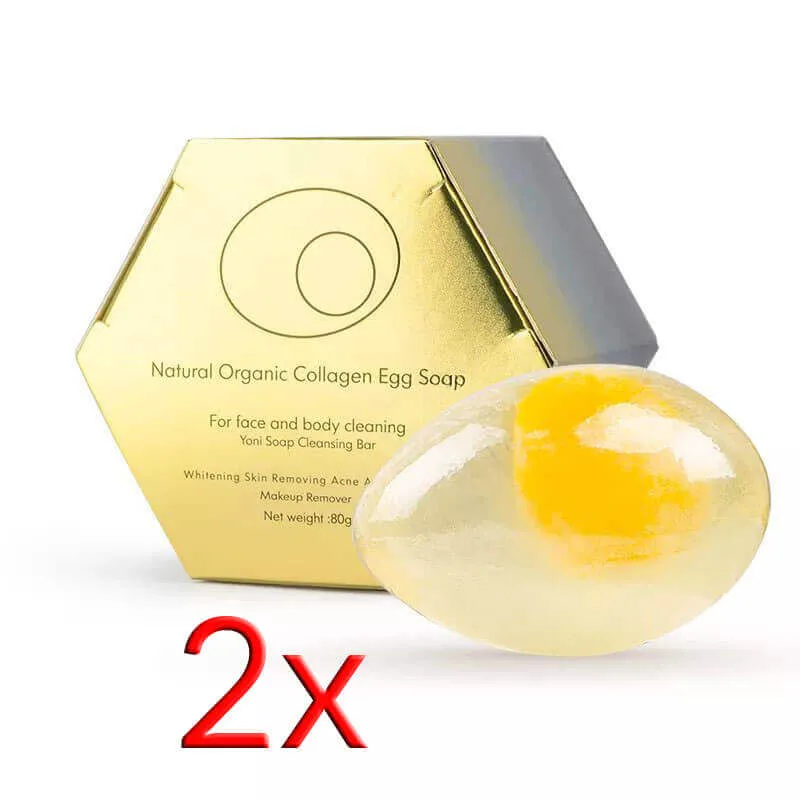 collagen egg soap
