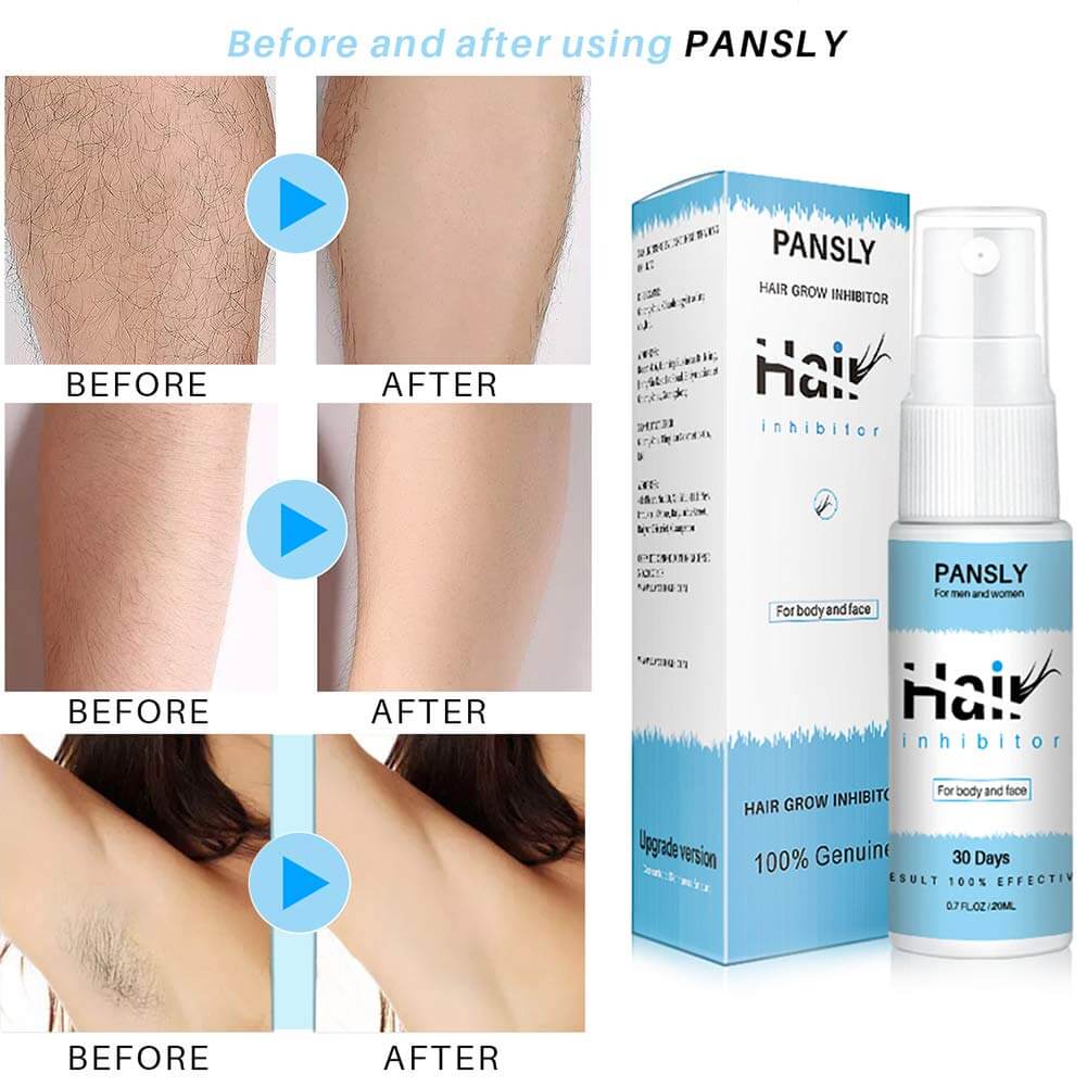 PANSLY Hair Growth Inhibitor Spray For Body & Face - 20ml Permanant Hair  Removal Spray » SkinOl Cosmetics