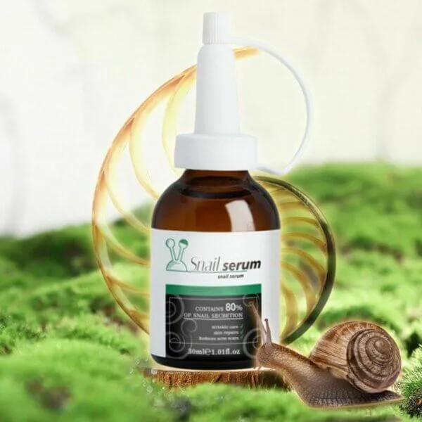 Collagen Snail Serum Hyaluronic Anti Wrinkle Collagen Essence Anti Aging Moisturizing Serum - Image 2