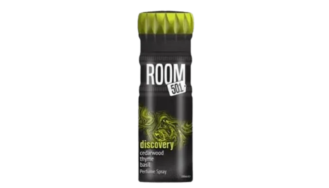 Room 501 Body Spray Discovery Cedarwood Thyme Basil Perfumed Spray - 200ml