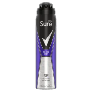 Sure men deodorant spray – active dry