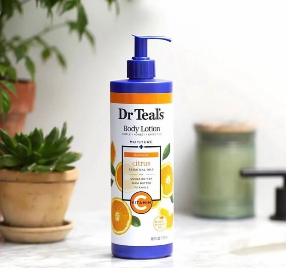 Dr Teal’s Body Radiant Vitamin C Body Lotion Citrus