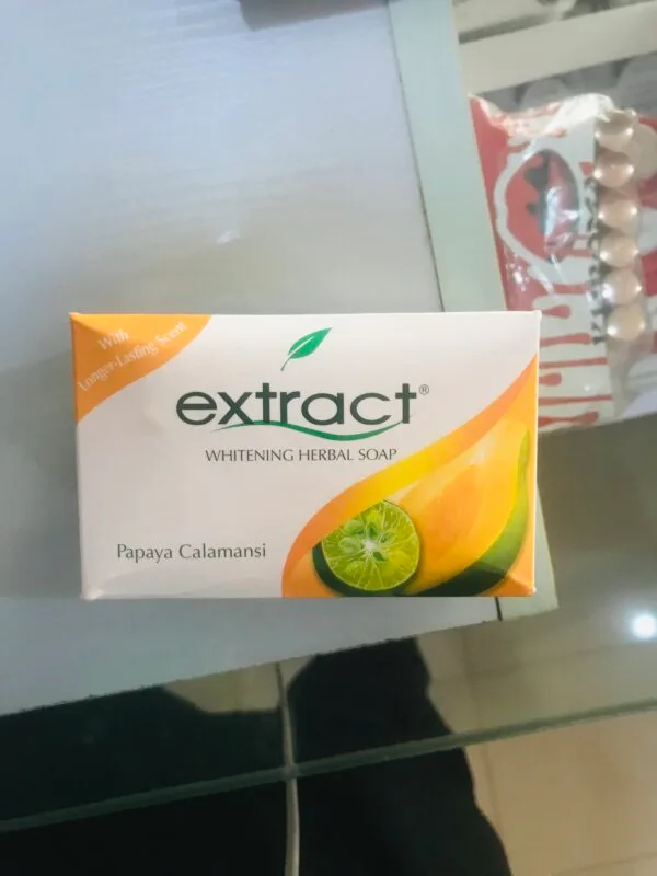 Original Extract Whitening Herbal Soap – Papaya Calamansi - Image 2