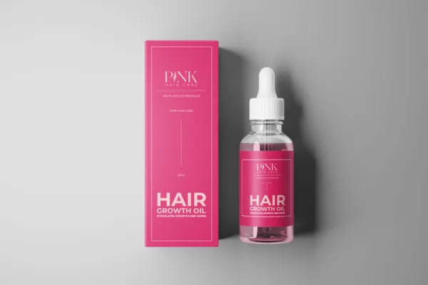 Pink Hair Care Hair Growth Oil - Image 2