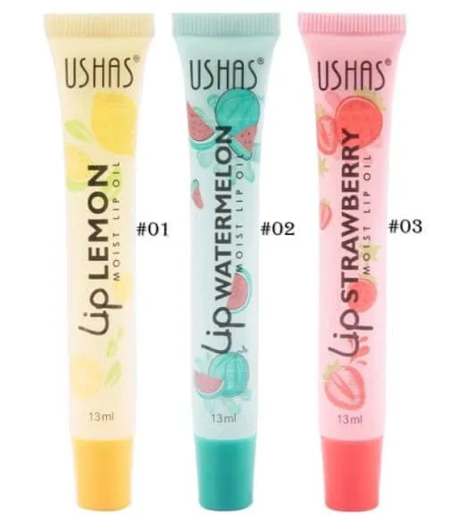 Ushas Lip Gloss tube Fruits