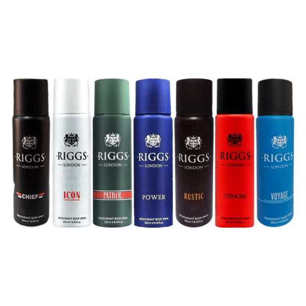 Riggs body spray