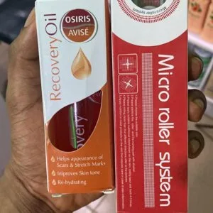 Stretch Marks Removal Set - Derma Roller & RecoveryOil Stretch Mark Oil