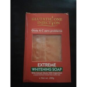 Glutathione injection orange soap