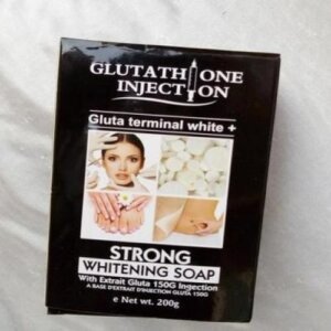 Glutathione injection black soap