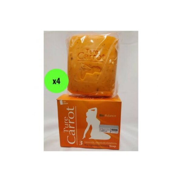 Pure carrot soap (bio balance)