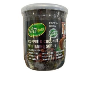 Veet gold coffee and coconut scrub