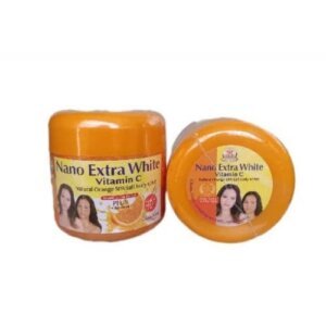 Nano extra white sugar body scrub