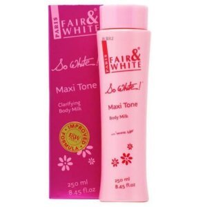 Fair and white maxi tone lotion