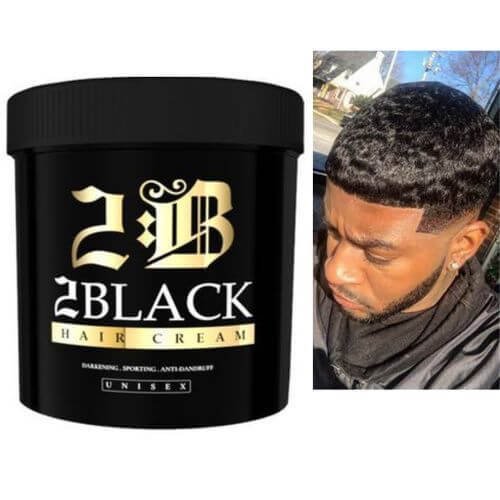 2black hair cream darkening