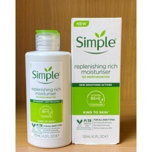 Simple replenishing rich moisturizer