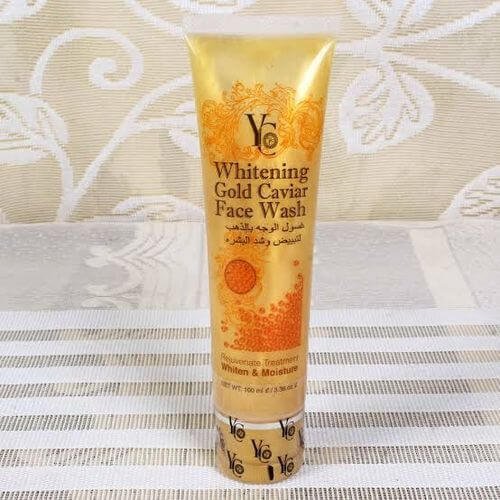 YC whitening gold caviar face wash