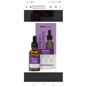 Face fact retinol serum