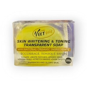 Veet gold soap transparent
