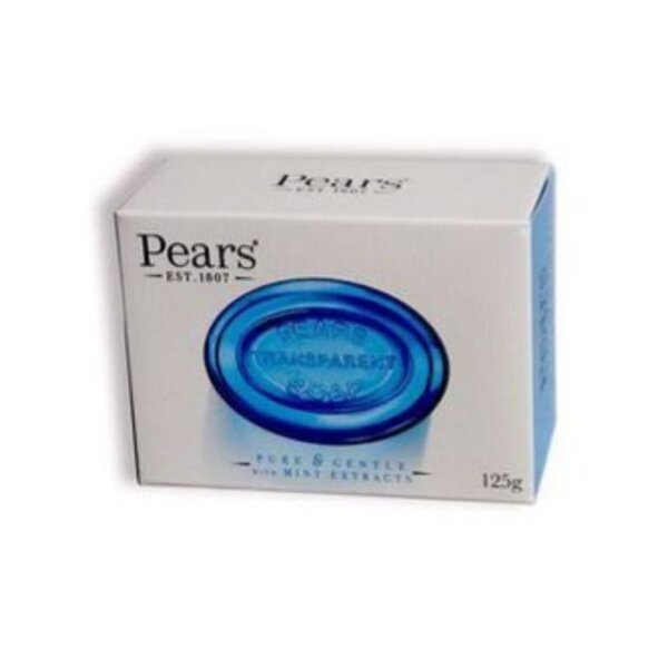 Pears transparent soap blue