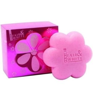 Fair and white exfoliating soap