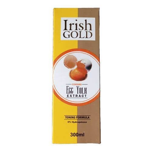 Irish gold egg yolk extract toning formula