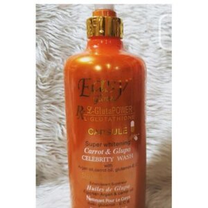 Easy glow exfoliating Toning Carrot & Glupa body wash