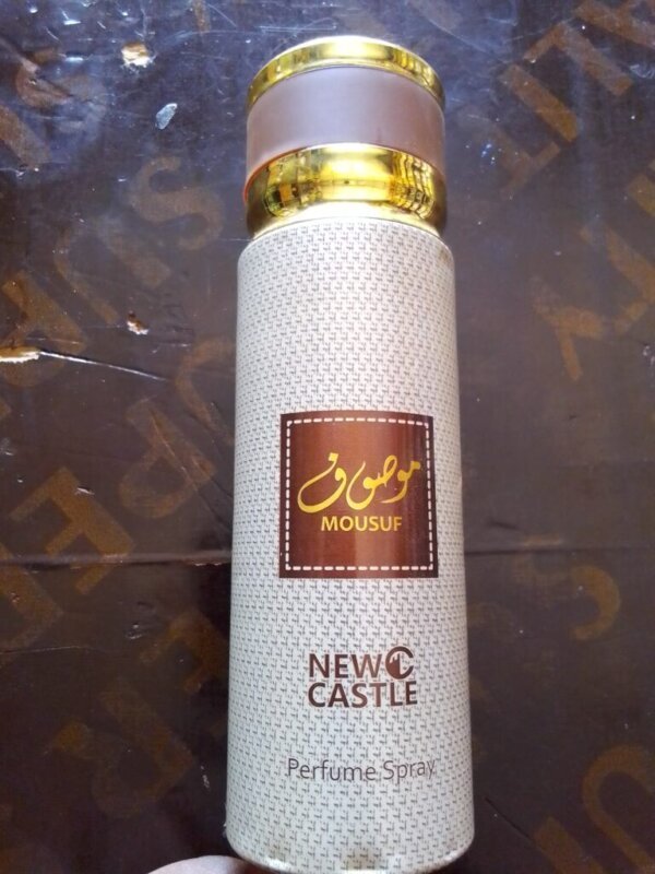 New castle body spray