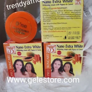 Nano extra white face cream