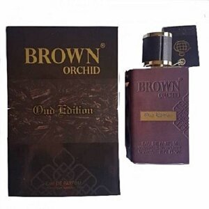 Brown orchid perfume