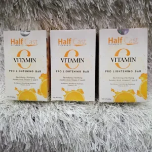 Half cast vitamin C soap
