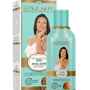 Gold skin lotion