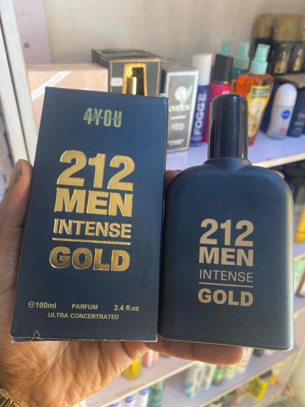 212 men intense gold perfume